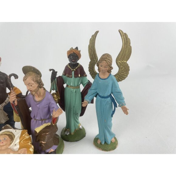 Fontanini 1983 Depose Nativity Figures Italy Nice RARE Lot of 8 - Picture 4 of 12